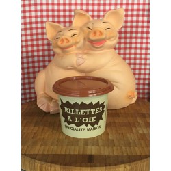 Le pot de rillettes d’oie...