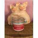 Le pot de rillettes de porc fermier